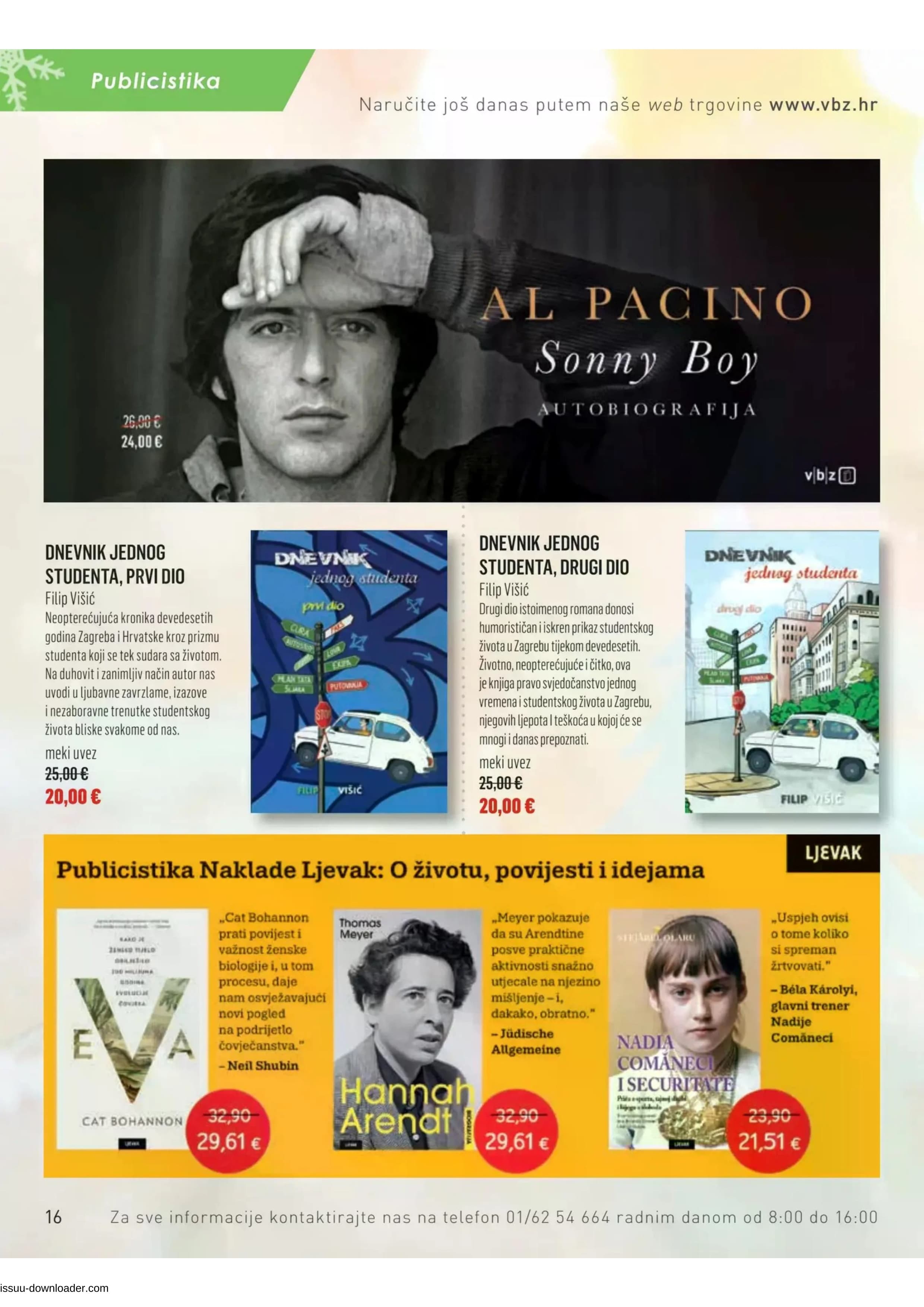 Page from catalog: Božični katalog