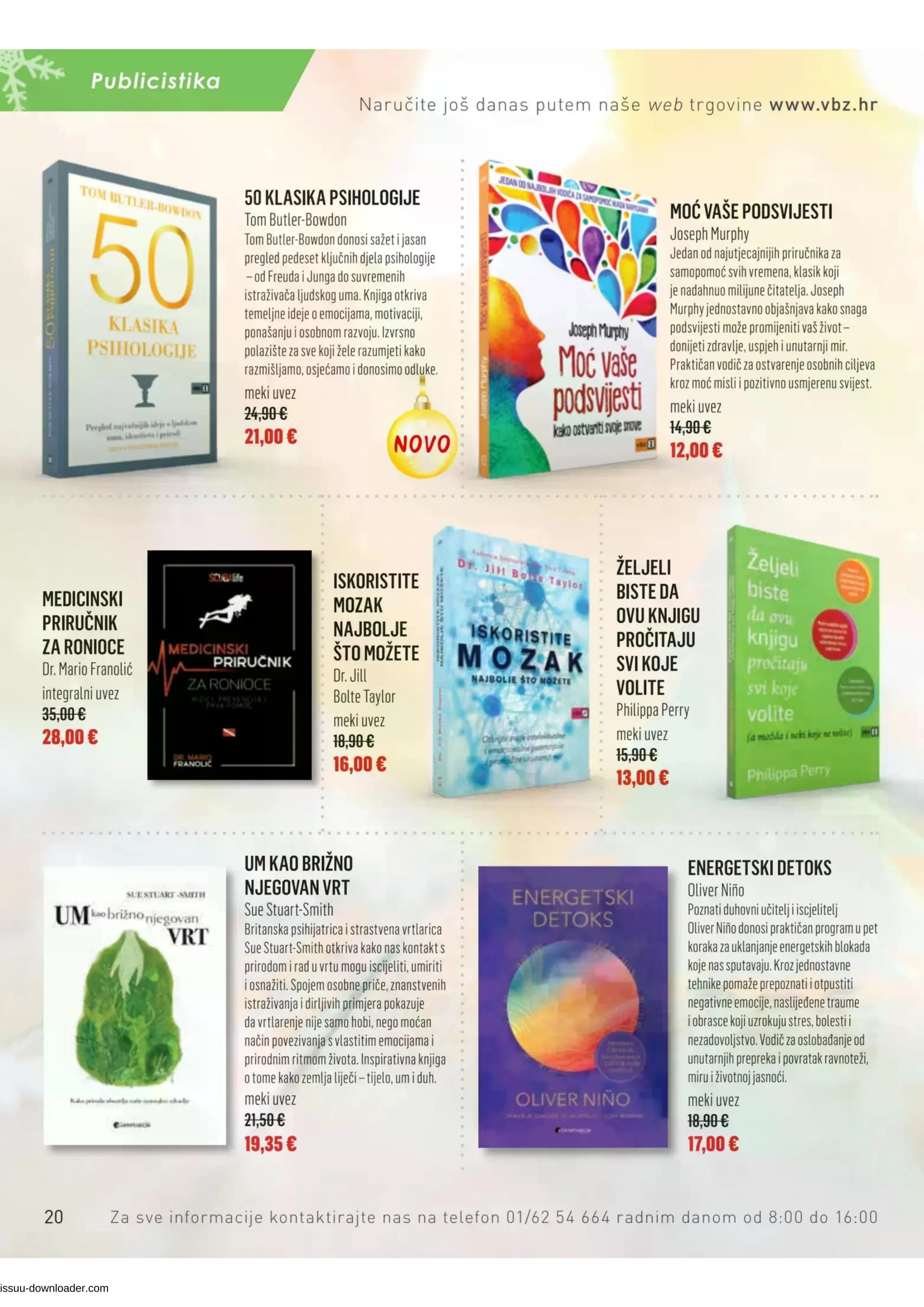 Page from catalog: Božični katalog