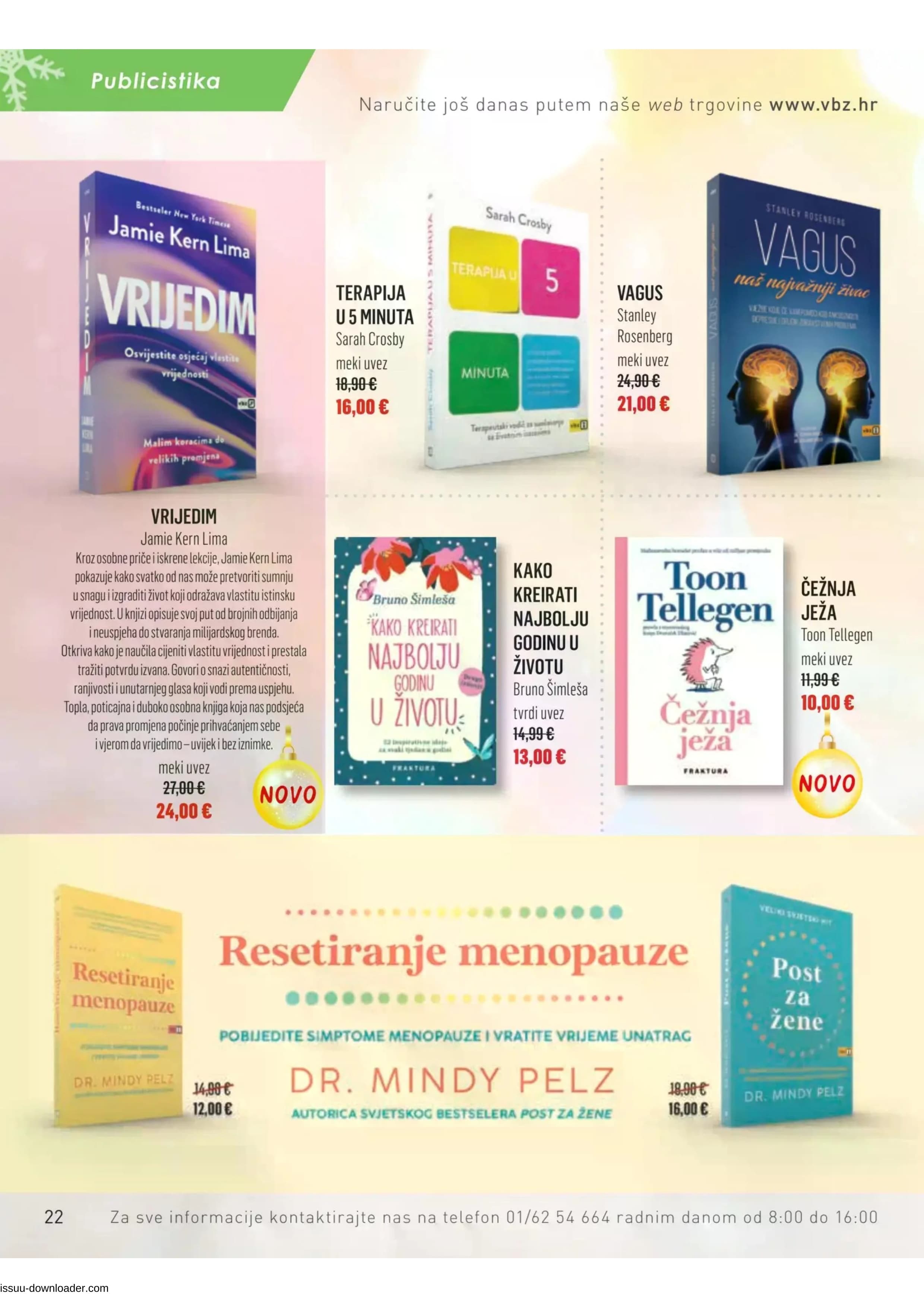 Page from catalog: Božični katalog