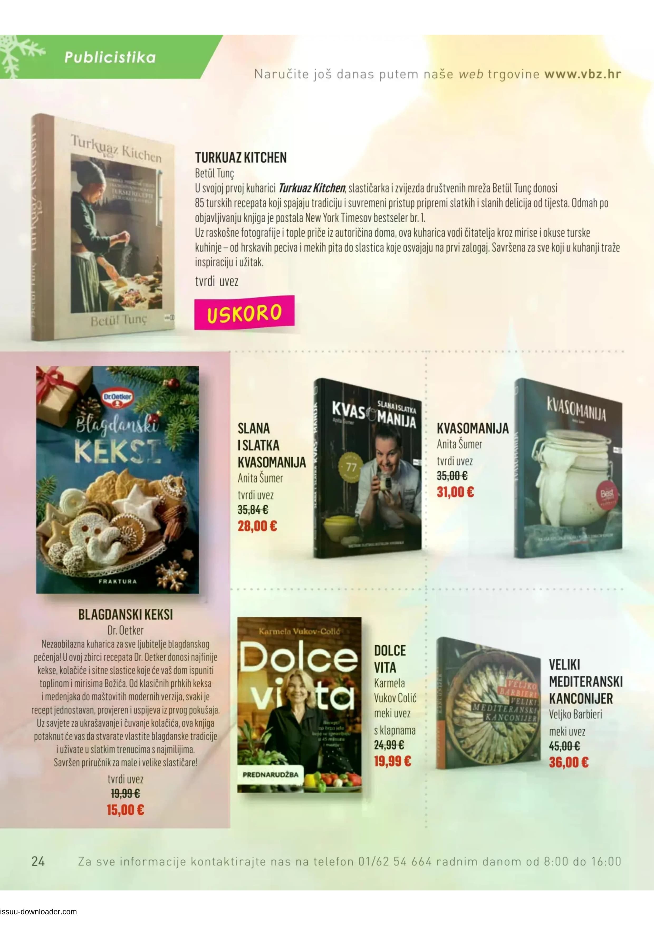 Page from catalog: Božični katalog