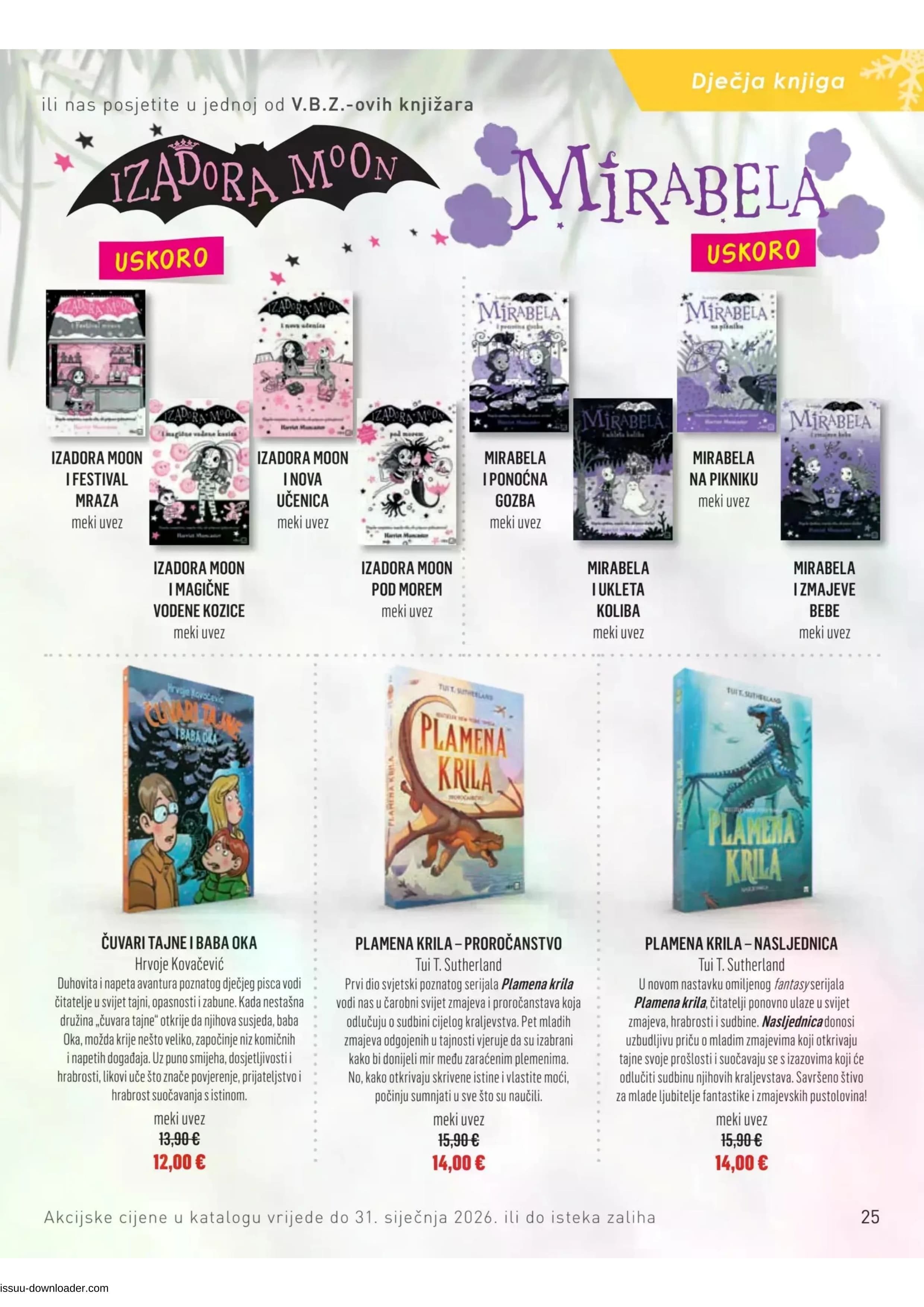 Page from catalog: Božični katalog