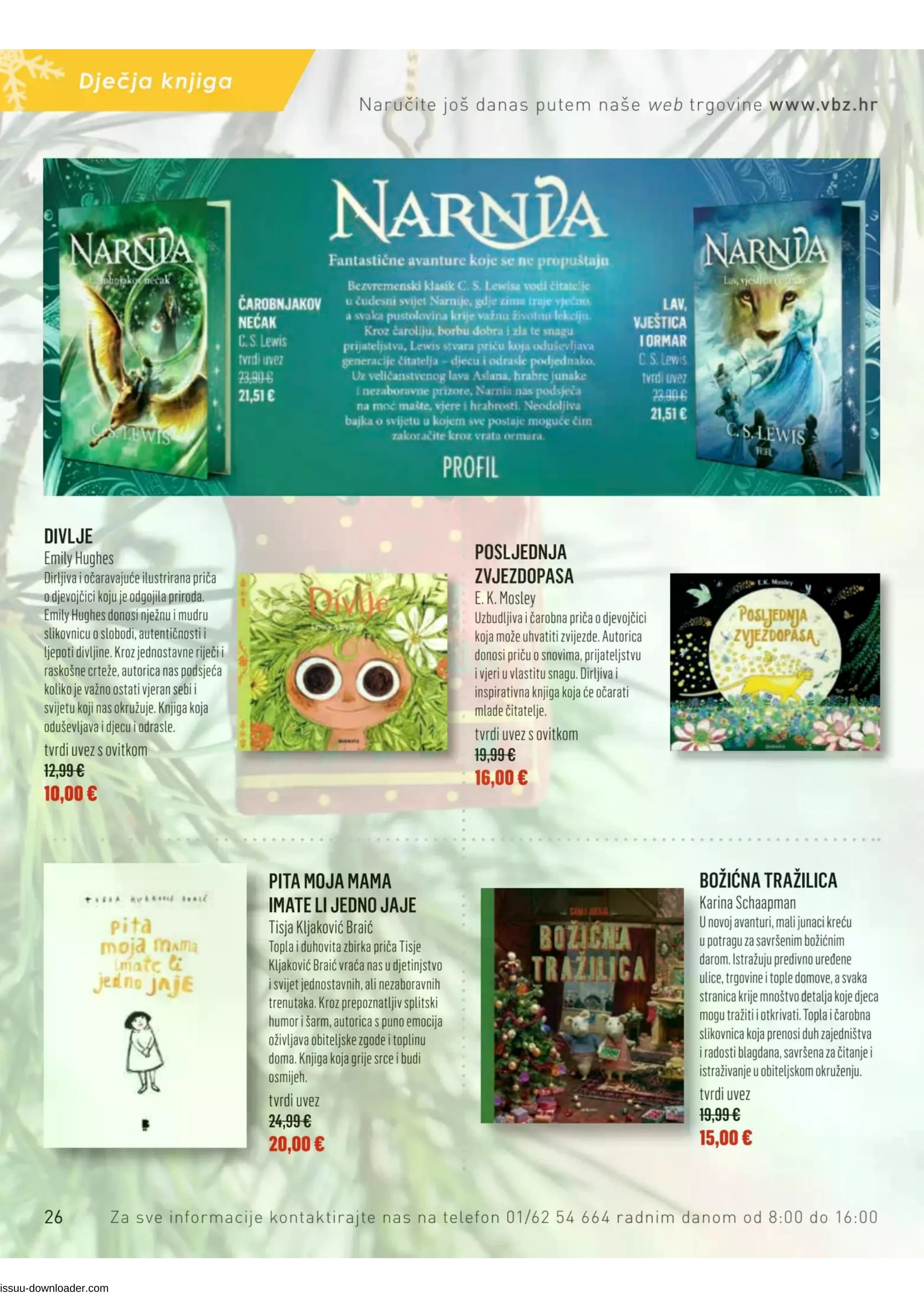 Page from catalog: Božični katalog