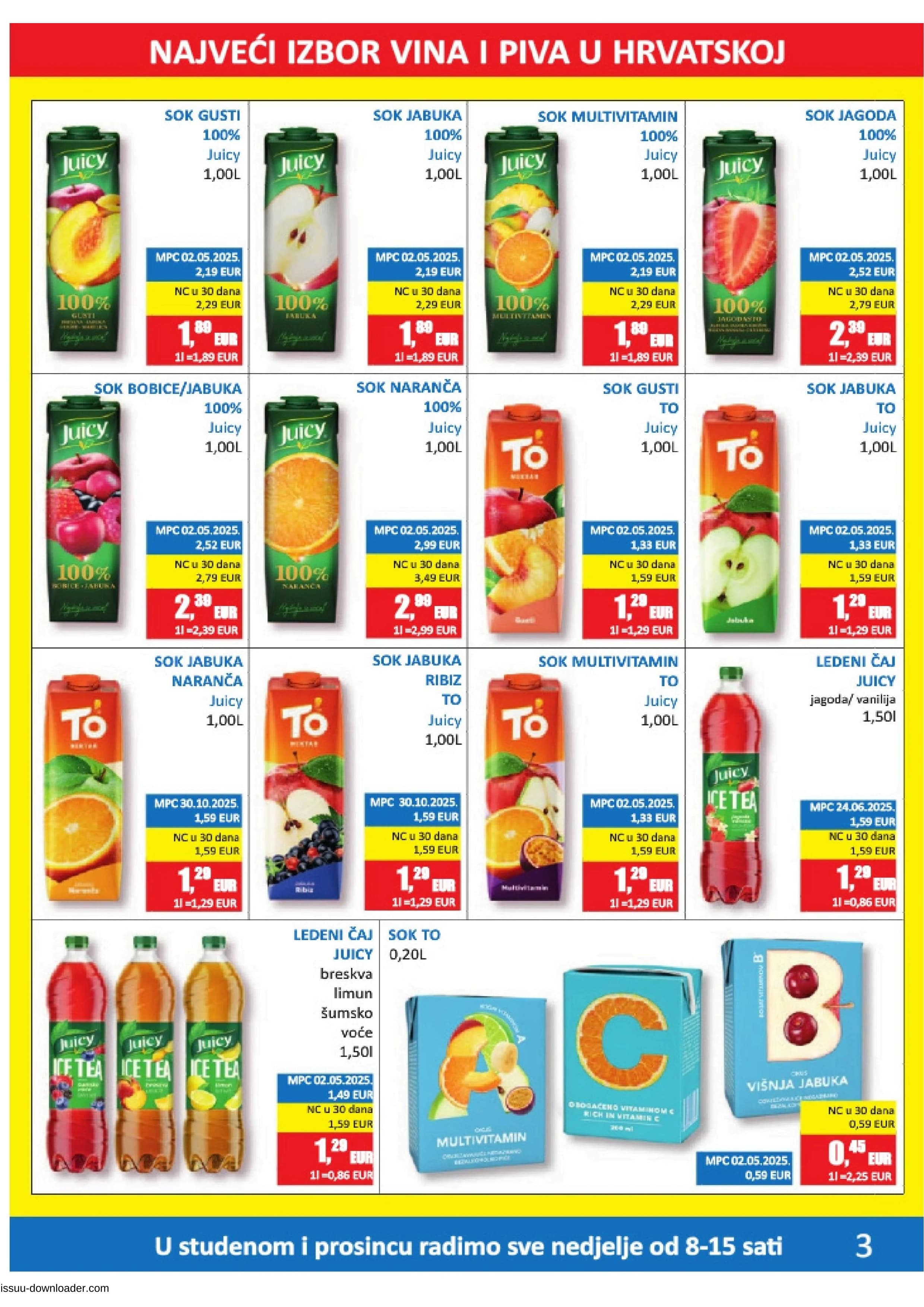 Page from catalog: Akcijska ponuda