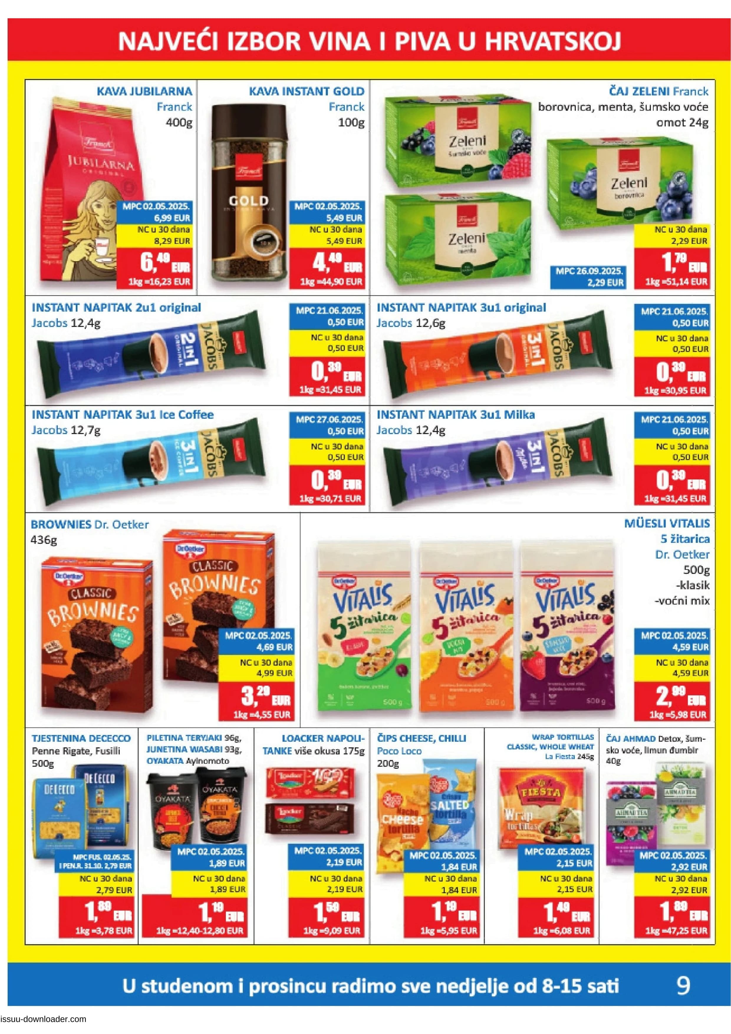 Page from catalog: Akcijska ponuda