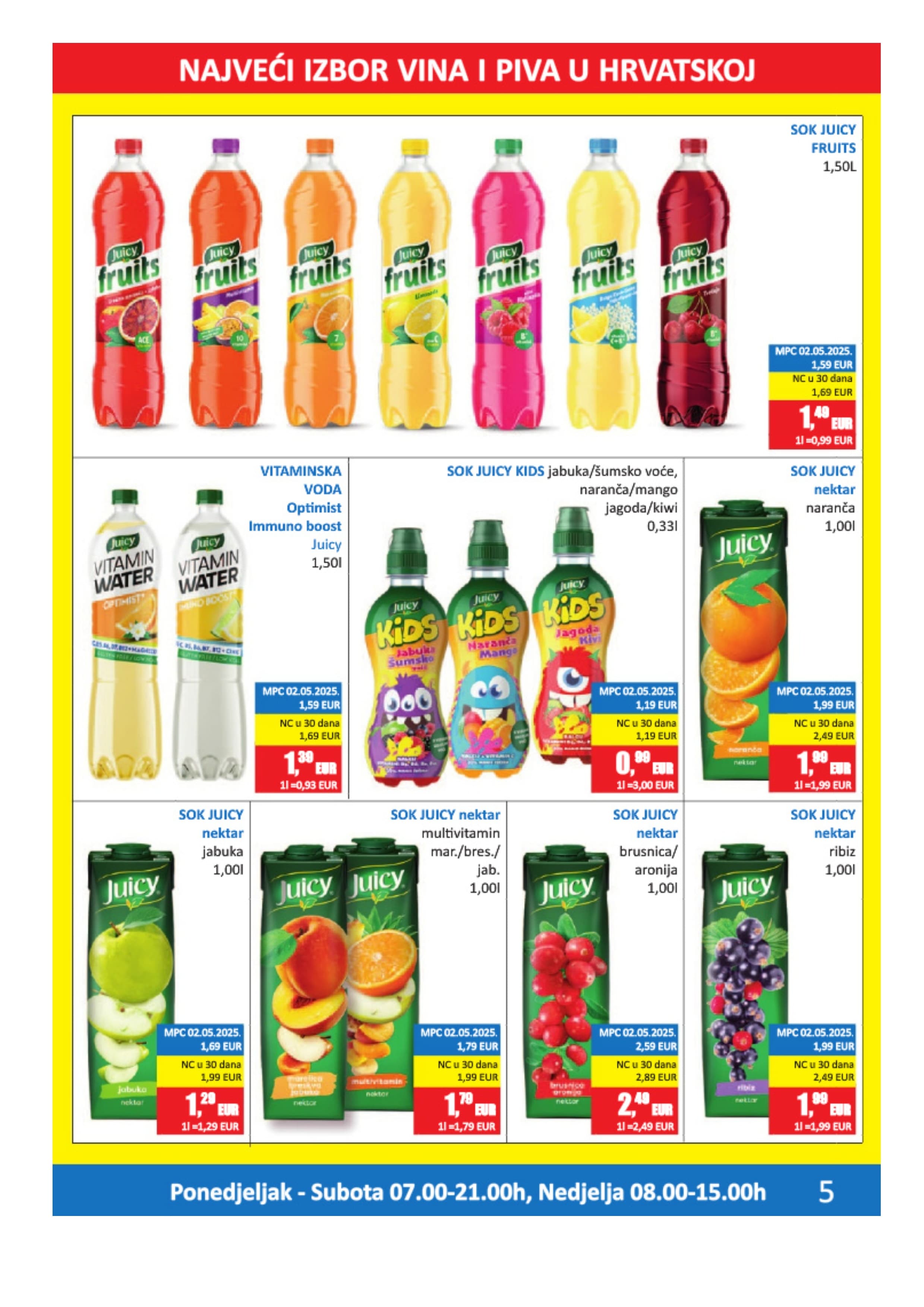 Page from catalog: Akcijska ponuda