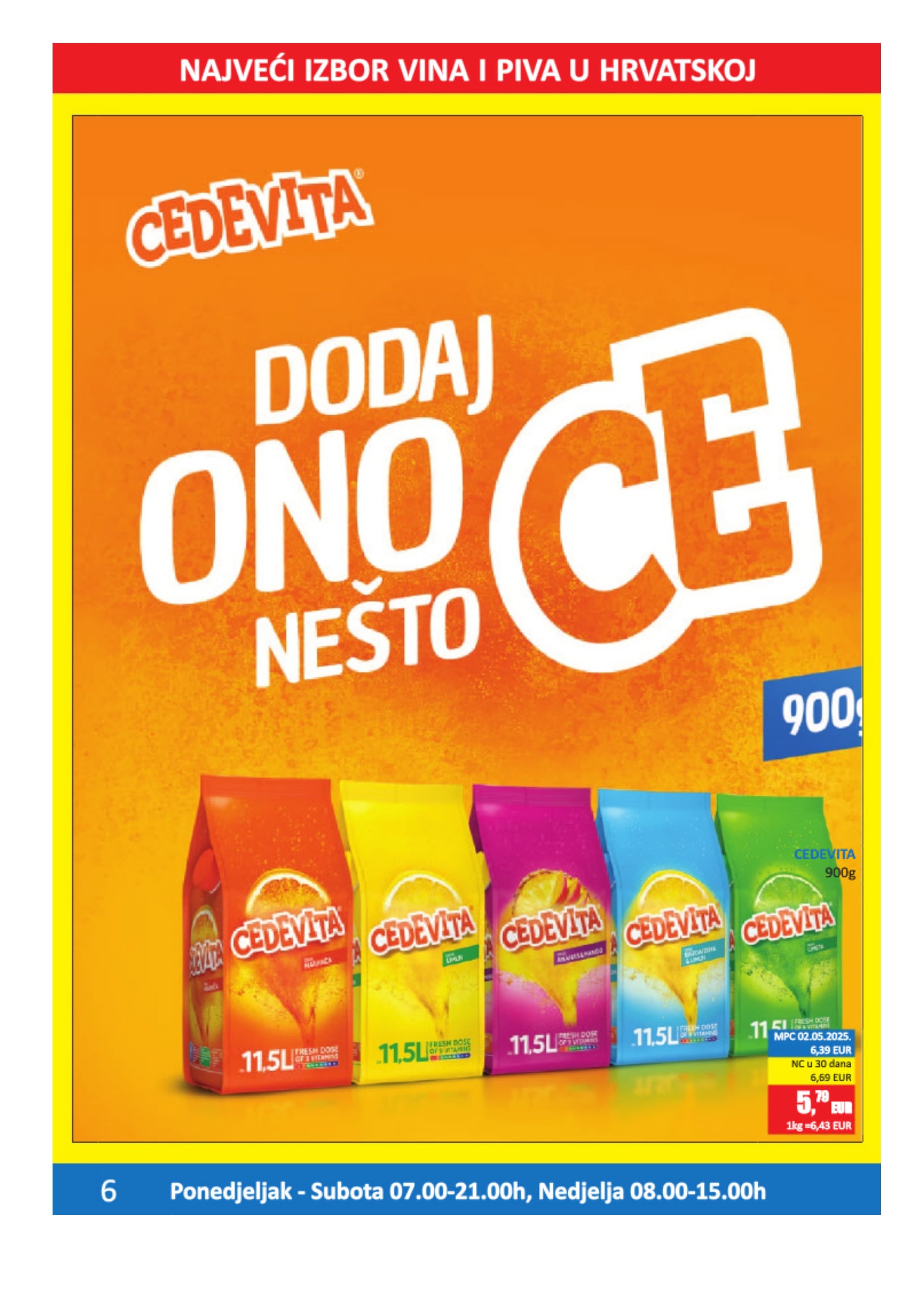 Stranica 6. Vrutak kataloga - Akcije od 15.12. do 31.12.2025.
