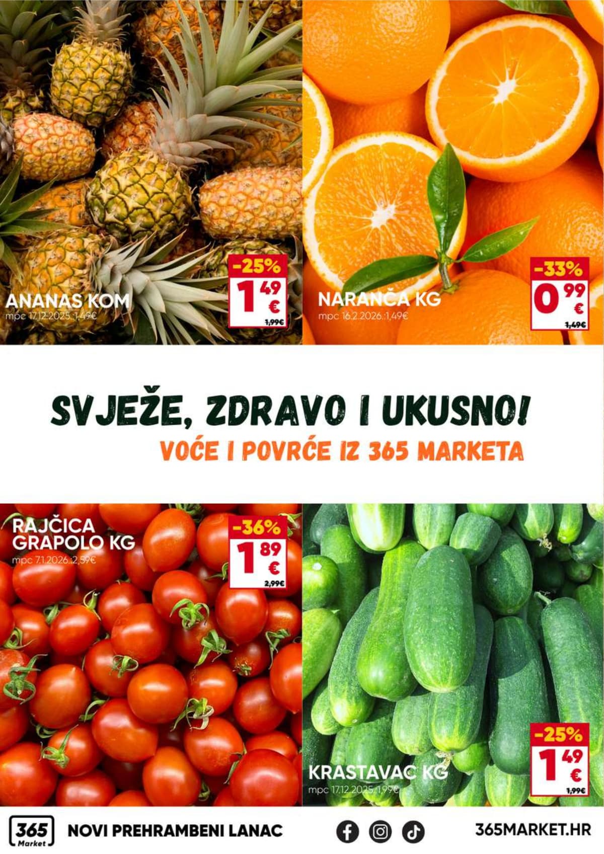 Stranica 2. 365 Market kataloga - Tjedna Akcija