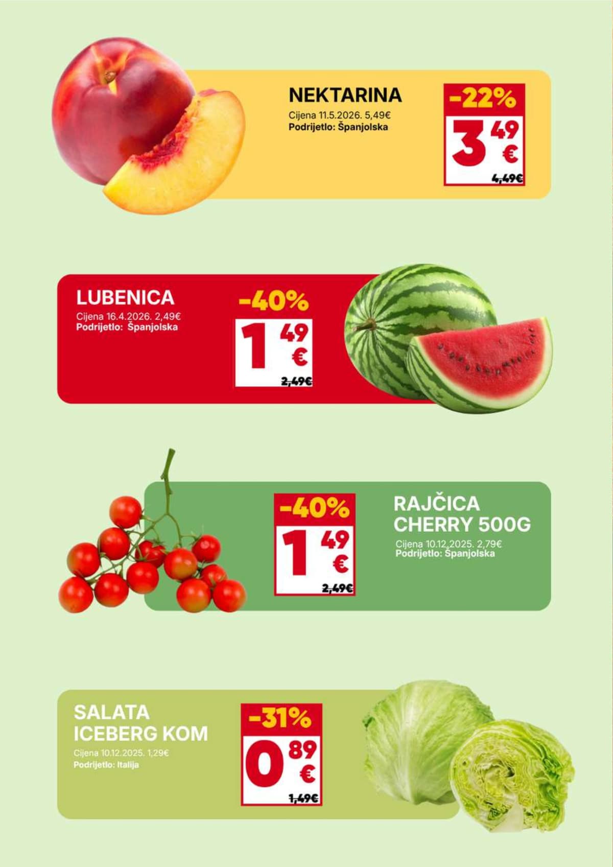 Stranica 2. 365 Market kataloga - Tjedna Akcija