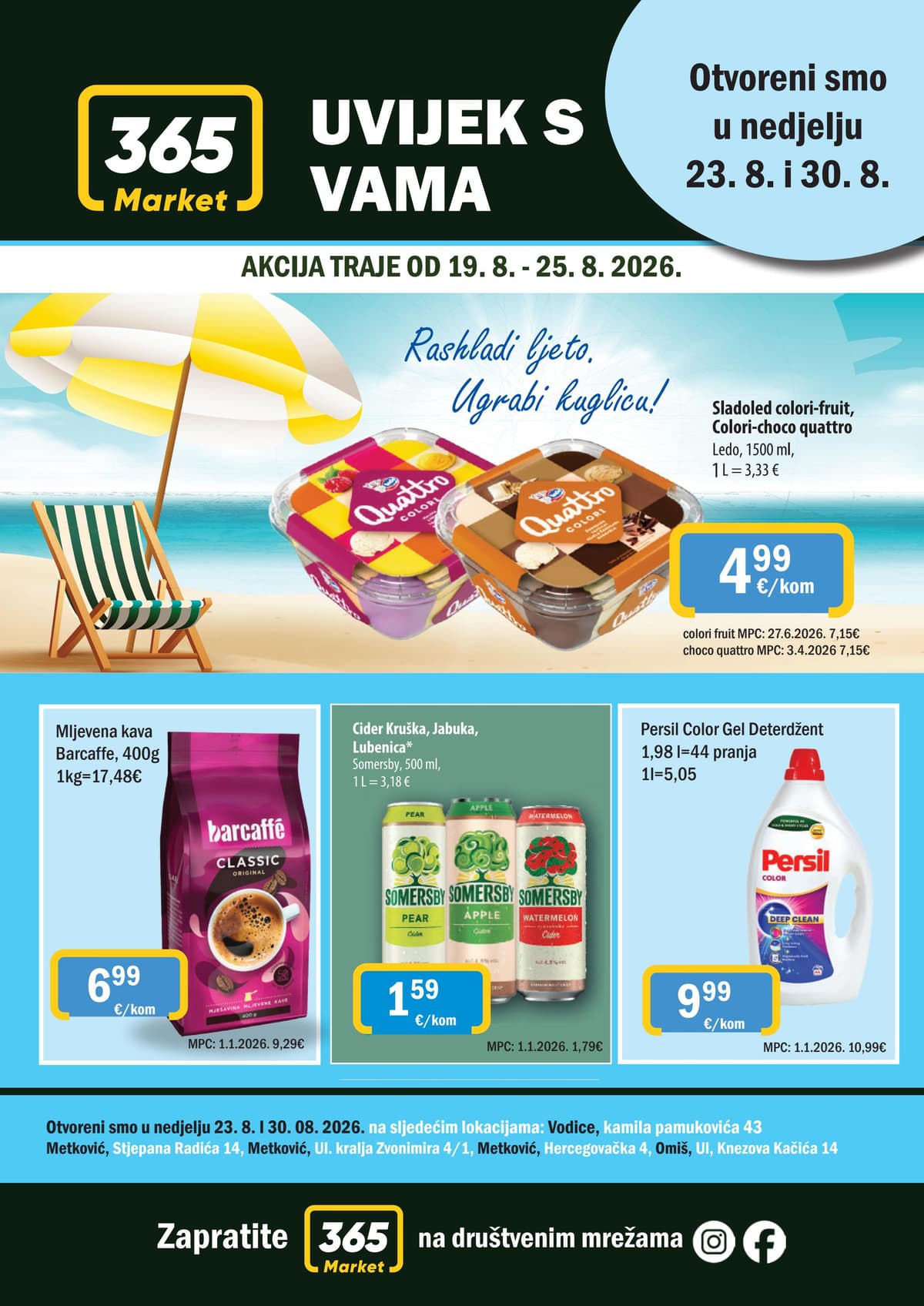Stranica 1. 365 Market kataloga - 365 Market katalog od 24.08.2026.