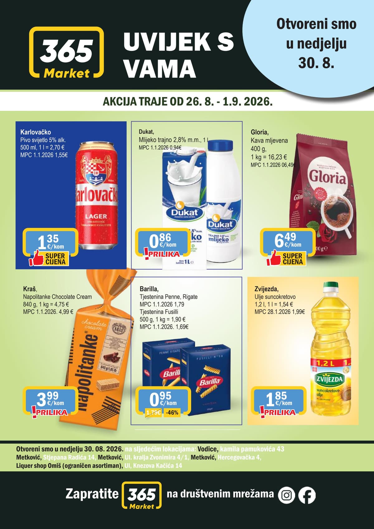 Stranica 1. 365 Market kataloga - Tjedna Akcija
