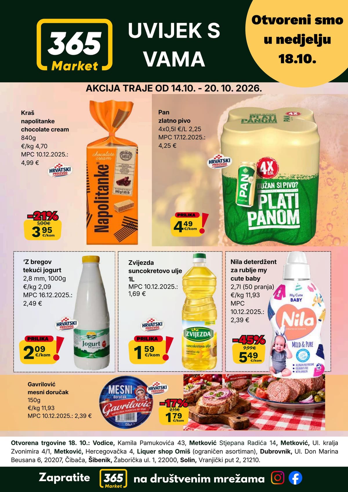 Stranica 1. 365 Market kataloga - Tjedna Akcija