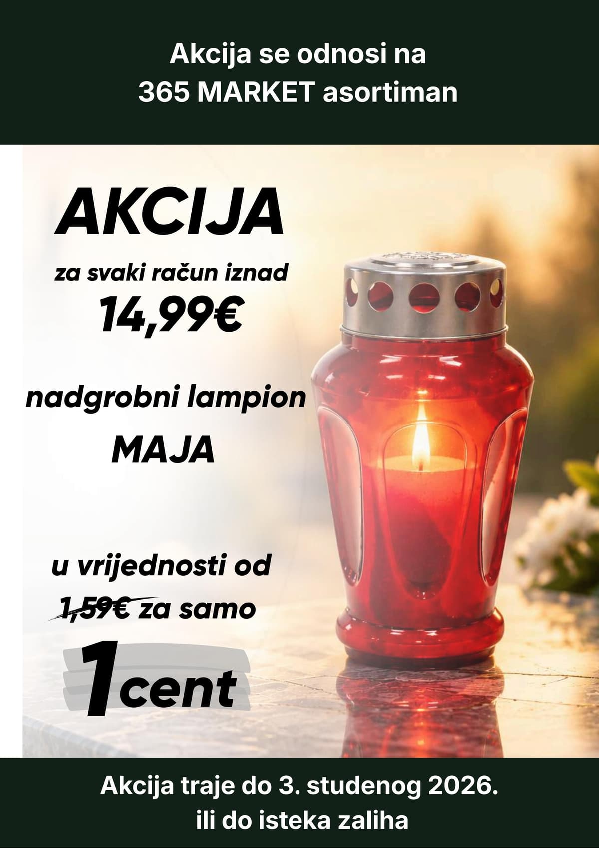 Stranica 15. 365 Market kataloga - Tjedna Akcija od 22.10.2026.