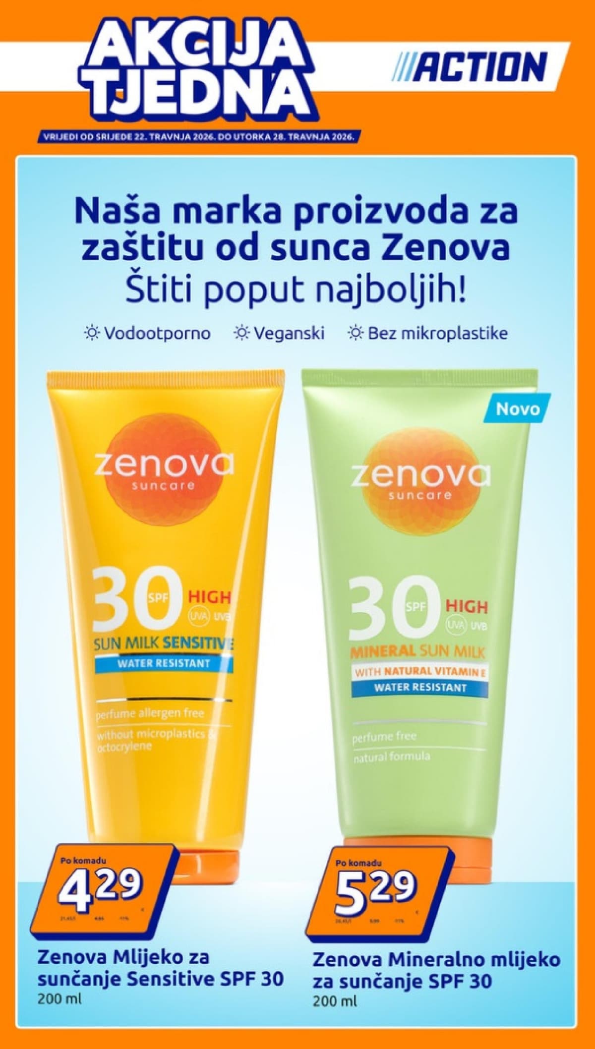 Stranica 1. Action kataloga - Tjedna Akcija od 22.04.2026.
