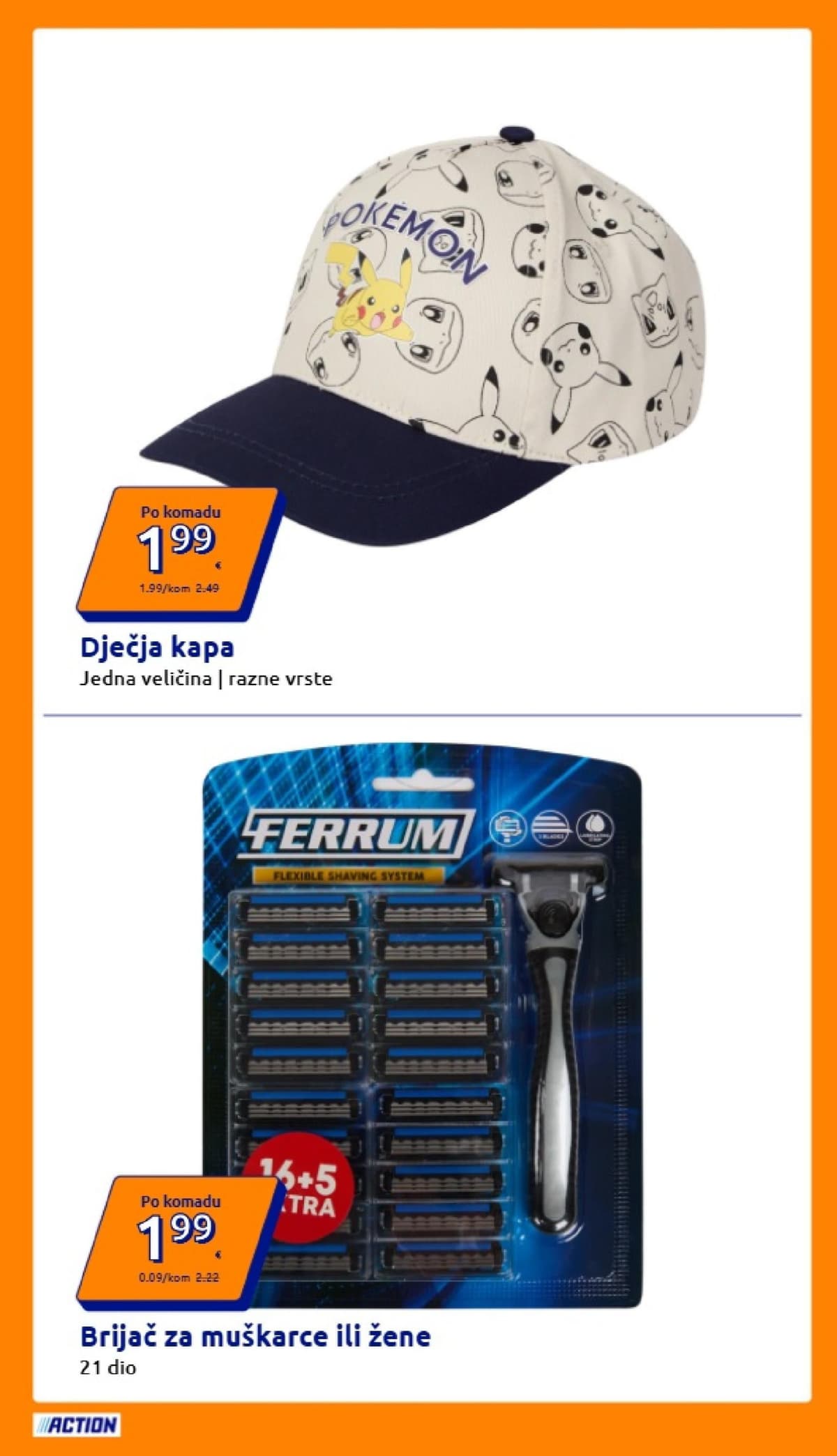 Stranica 19. Action kataloga - Tjedna Akcija od 22.04.2026.