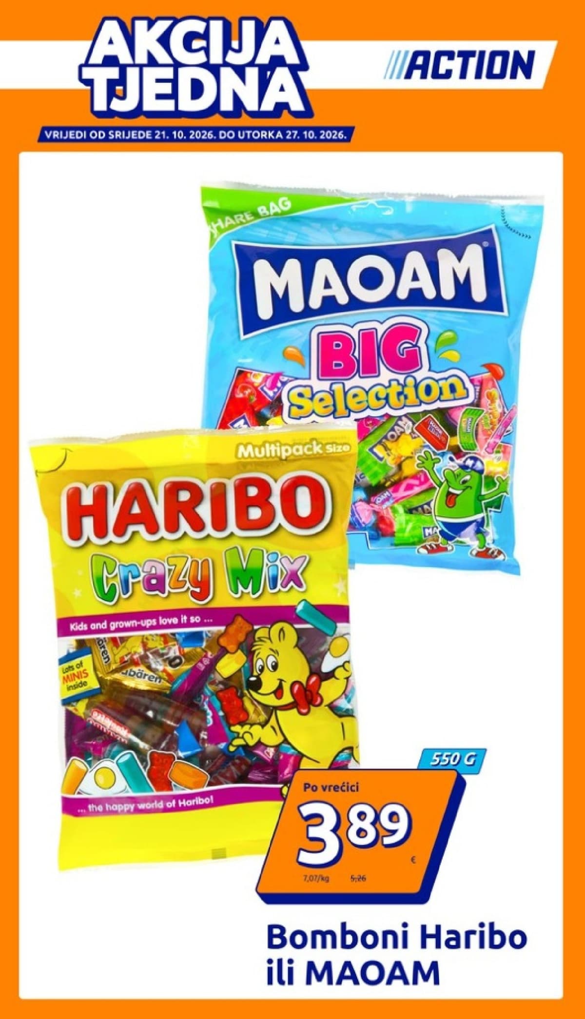 Action katalog od 21.10.2026. - Akcija tjedna
