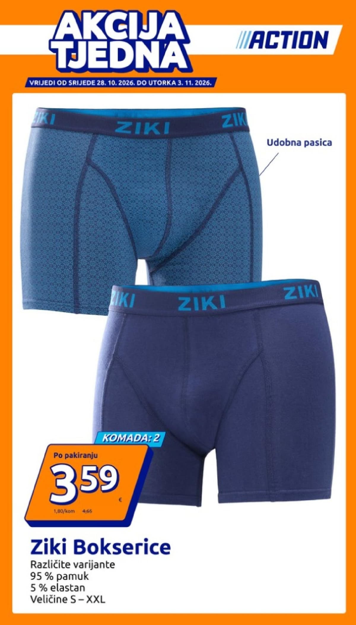 Action katalog od 28.10.2026. - Akcija tjedna