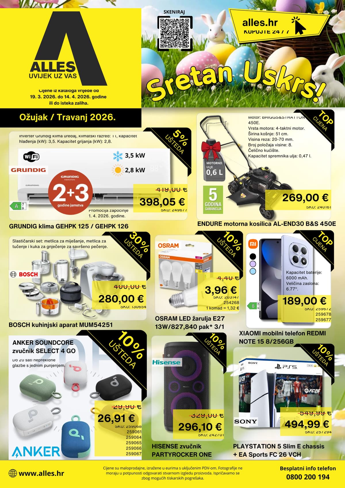 Stranica 1. Alles kataloga - Ožujak i Travanj 2026.