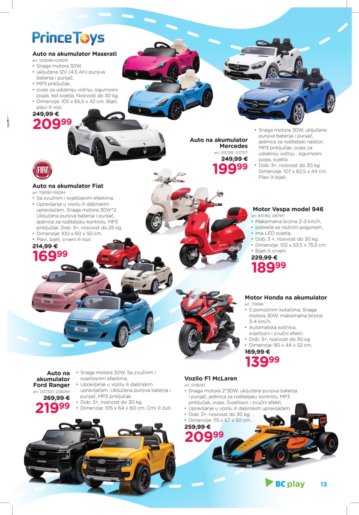 Stranica 13. Baby Center kataloga - Igra Na Otvorenom