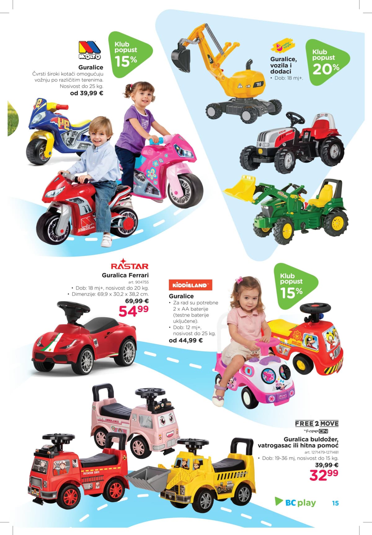 Stranica 15. Baby Center kataloga - Igra Na Otvorenom