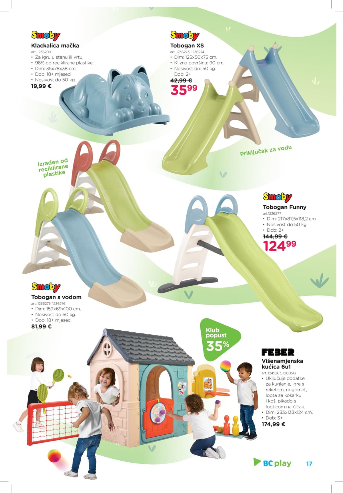 Stranica 17. Baby Center kataloga - Igra Na Otvorenom