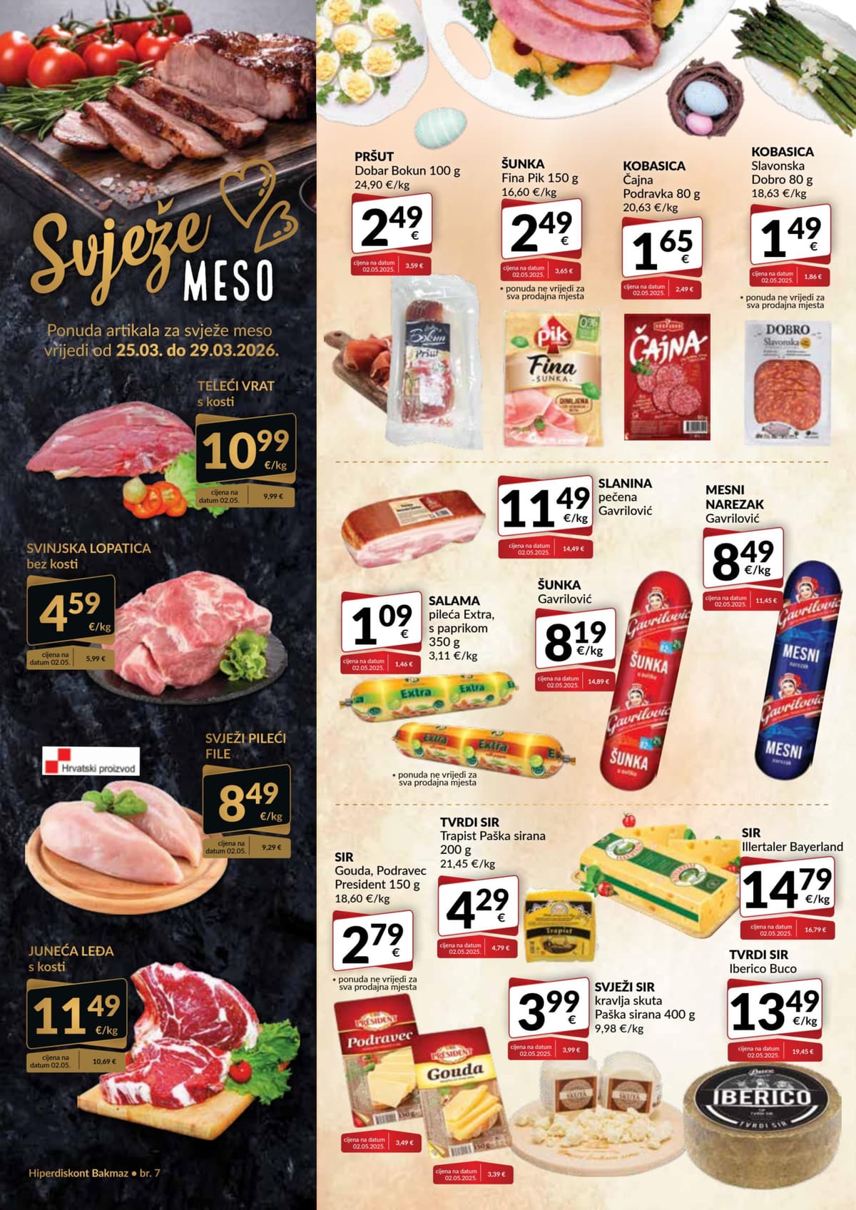 Stranica 2. Bakmaz kataloga - Tjedna Akcija od 26.03.2026.