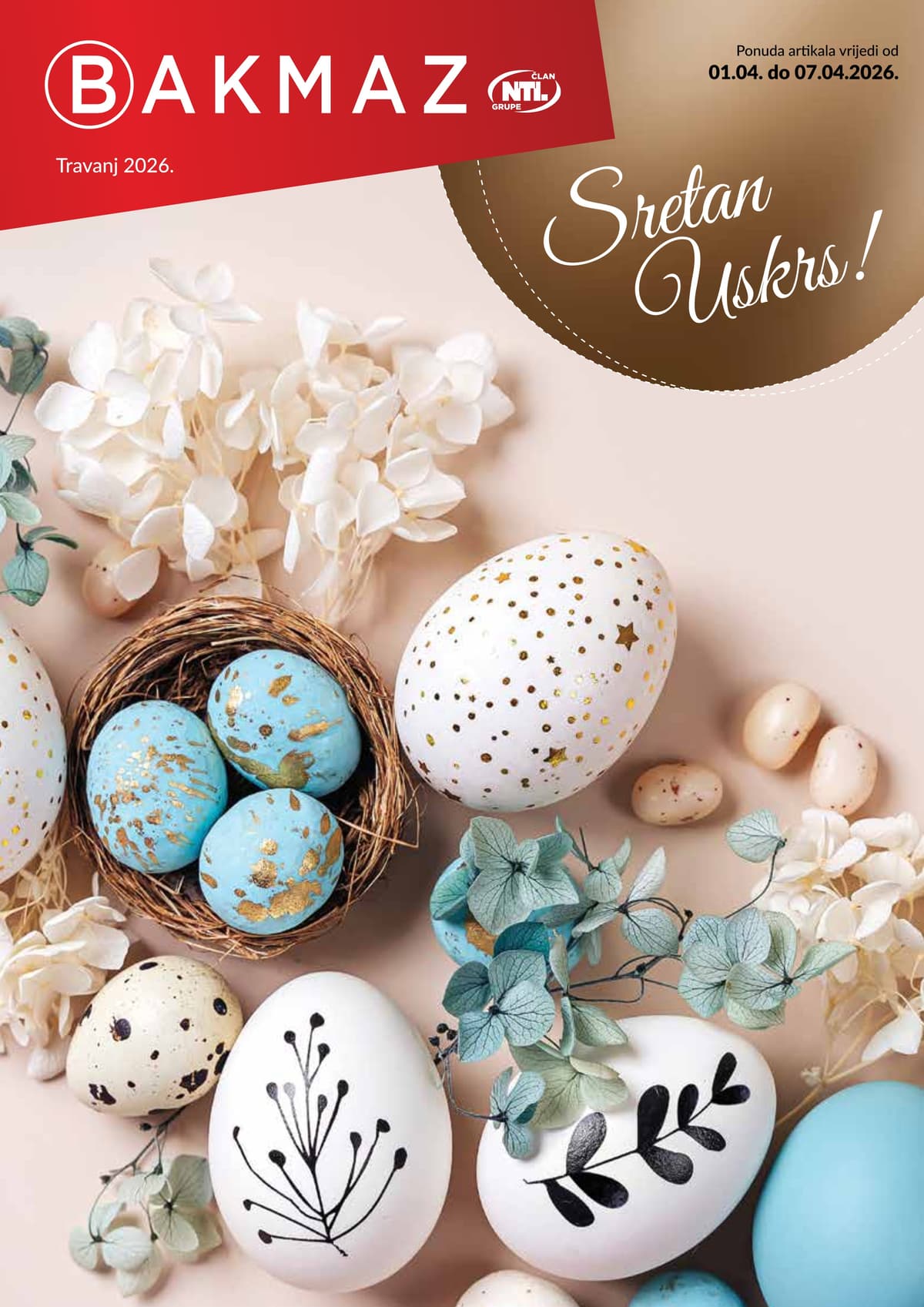 Stranica 1. Bakmaz kataloga - Tjedna Akcija od 29.03.2026.