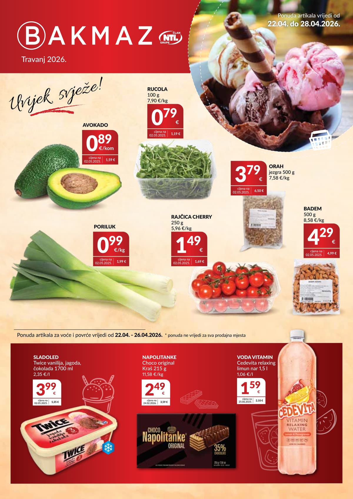 Stranica 1. Bakmaz kataloga - Tjedna Akcija