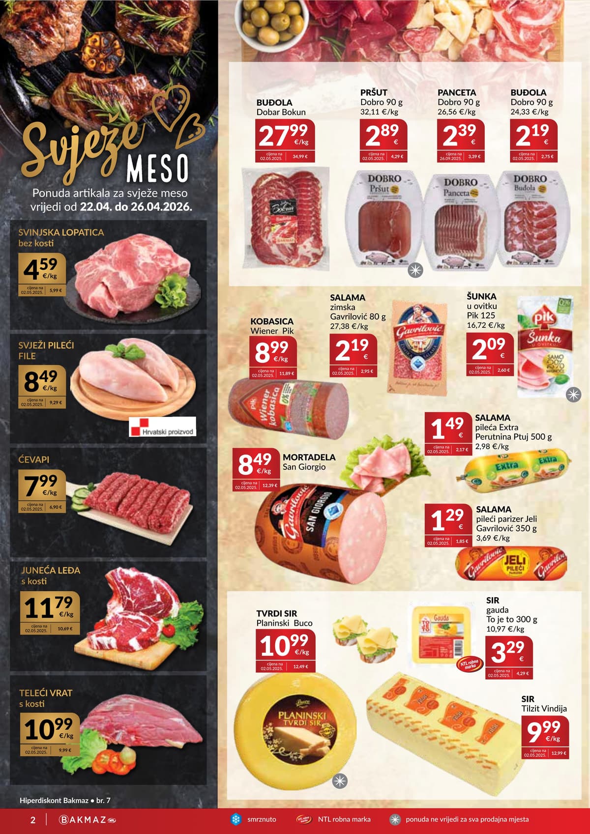 Stranica 2. Bakmaz kataloga - Tjedna Akcija