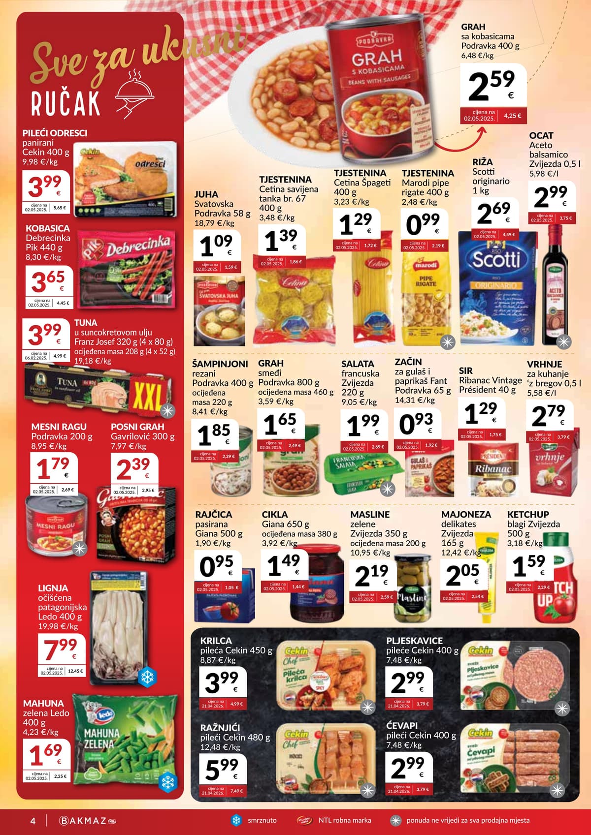 Stranica 4. Bakmaz kataloga - Tjedna Akcija