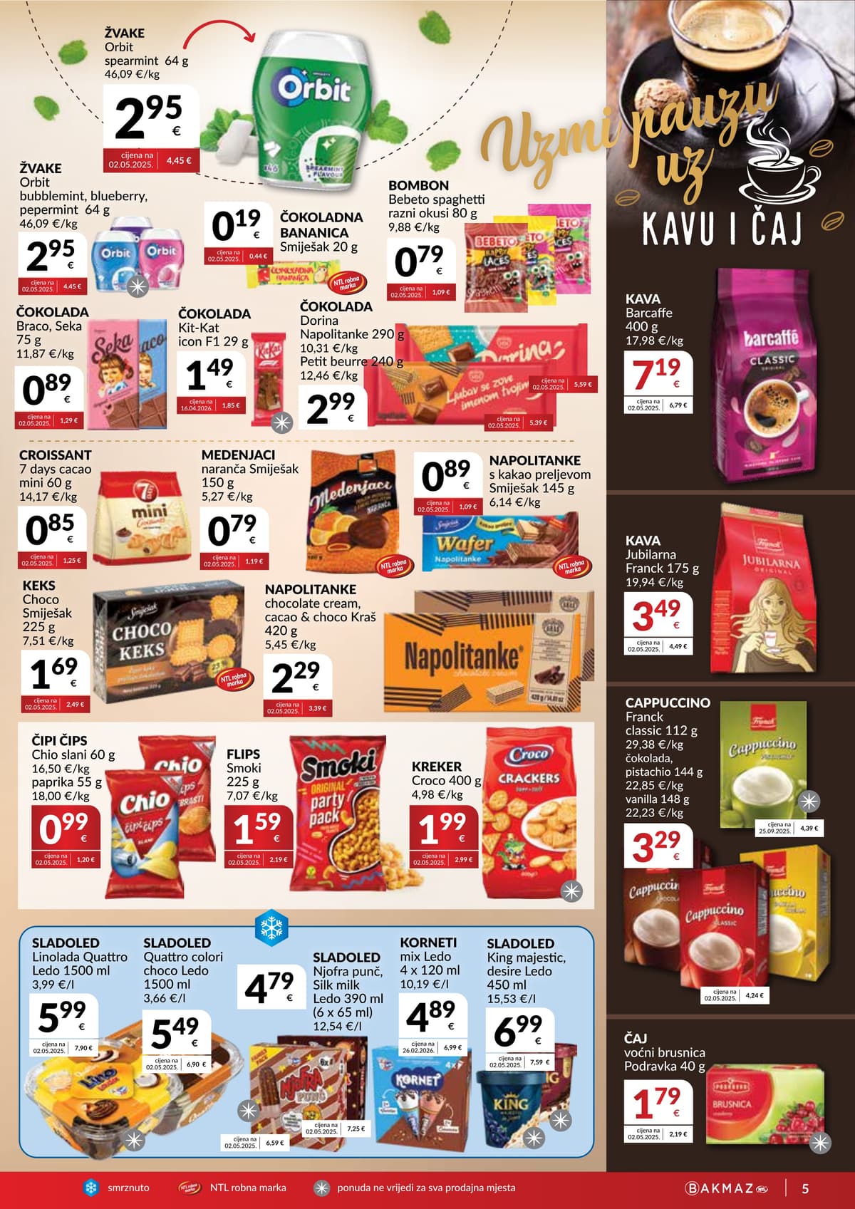 Stranica 5. Bakmaz kataloga - Tjedna Akcija