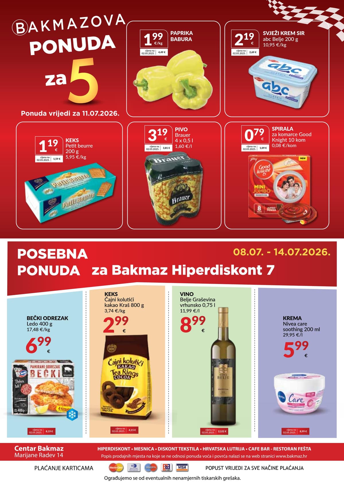 Stranica 8. Bakmaz kataloga - Tjedna Akcija od 04.07.2026