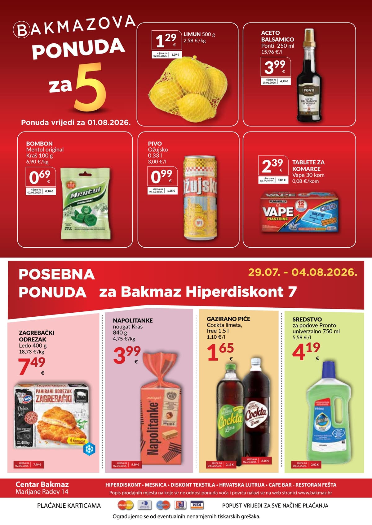 Stranica 8. Bakmaz kataloga - Tjedna Akcija od 25.07.2026.