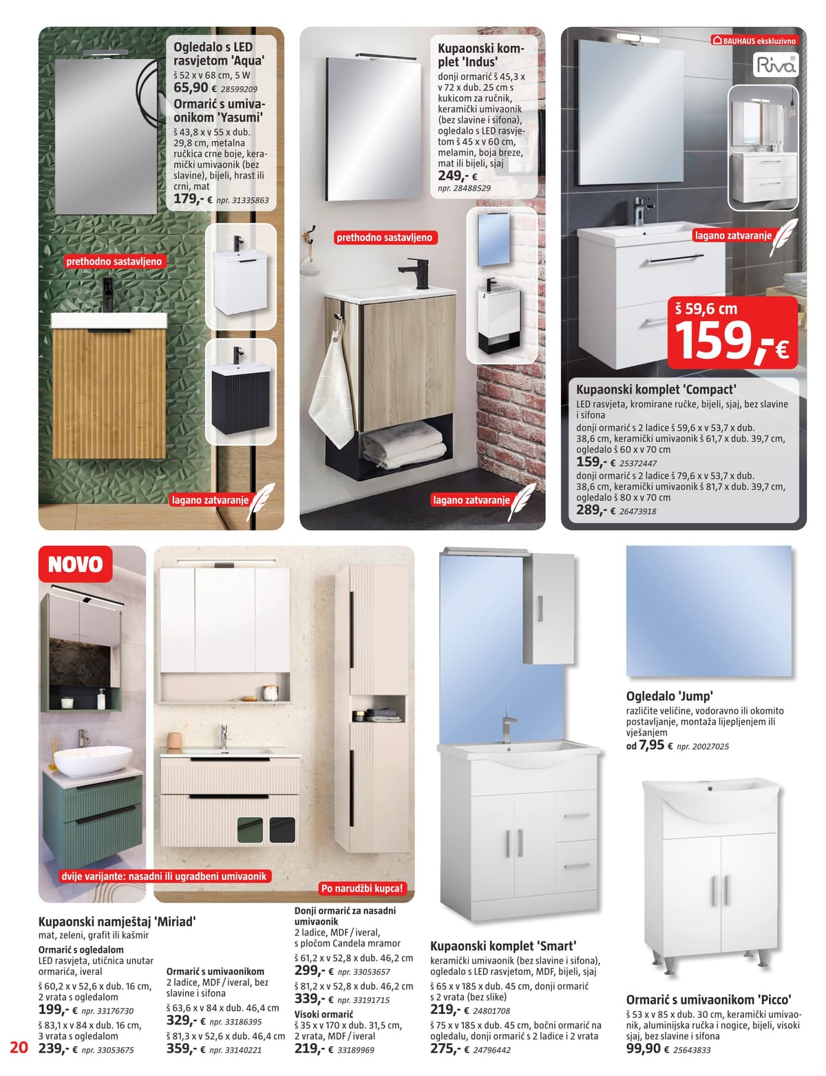 Stranica 20. Bauhaus kataloga - Prosinac