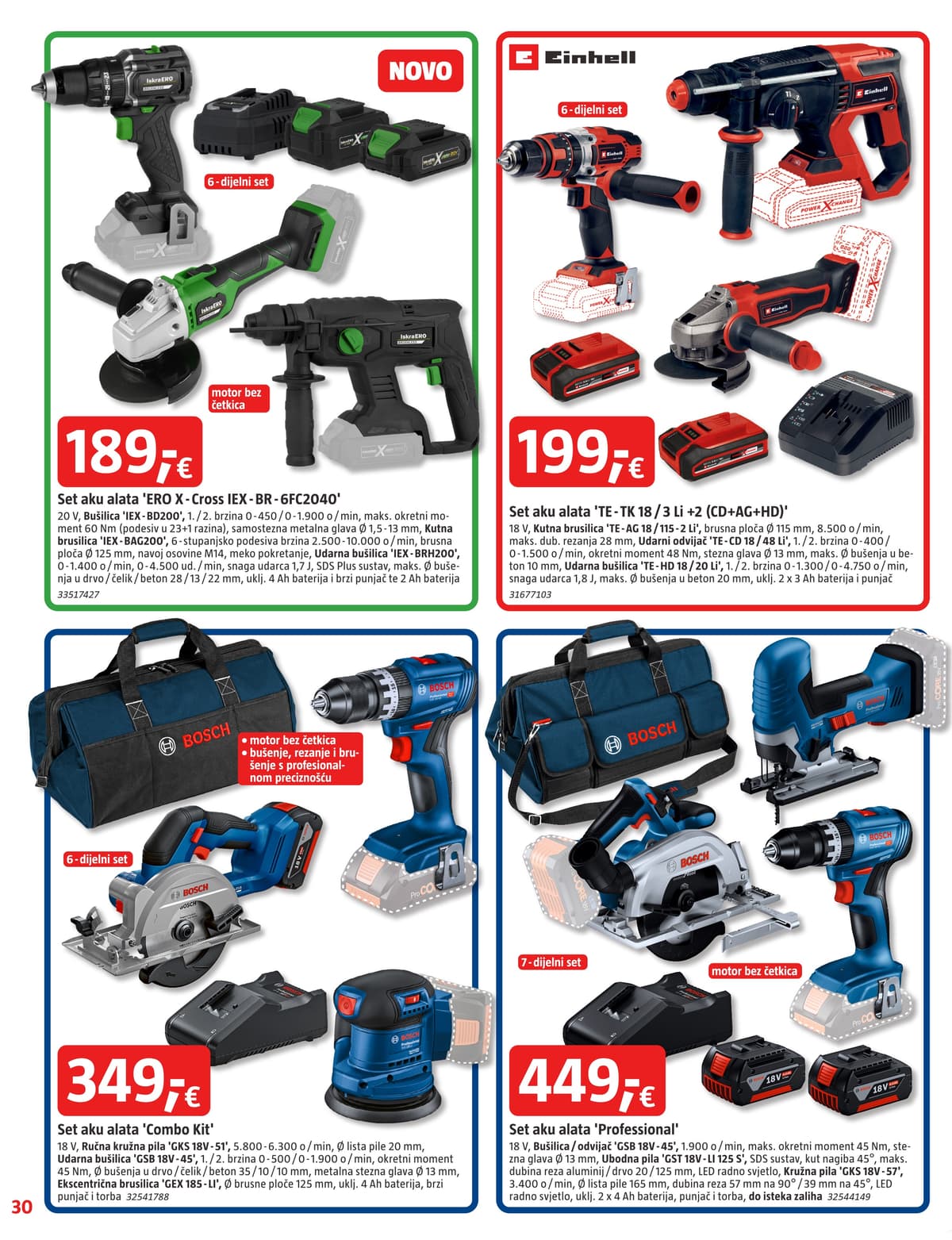 Stranica 30. Bauhaus kataloga - Prosinac