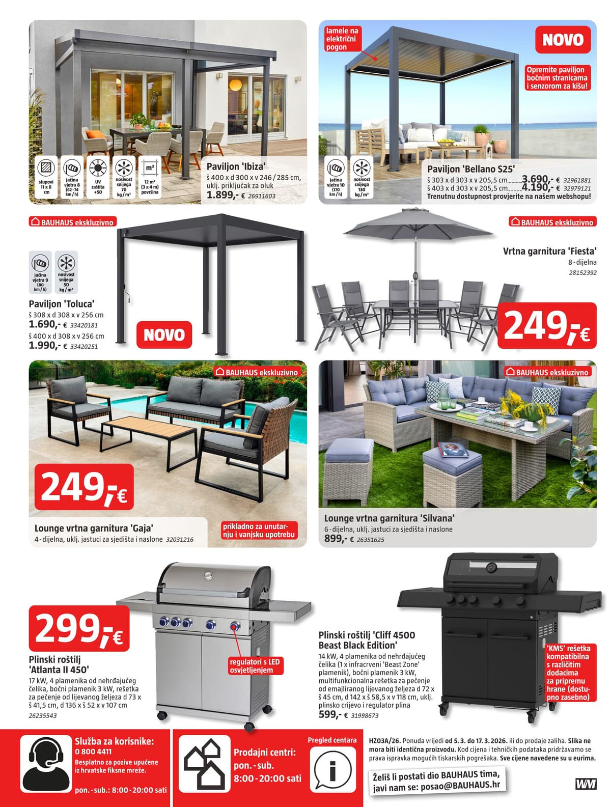 Stranica 16. Bauhaus kataloga - Ožujak 2026.