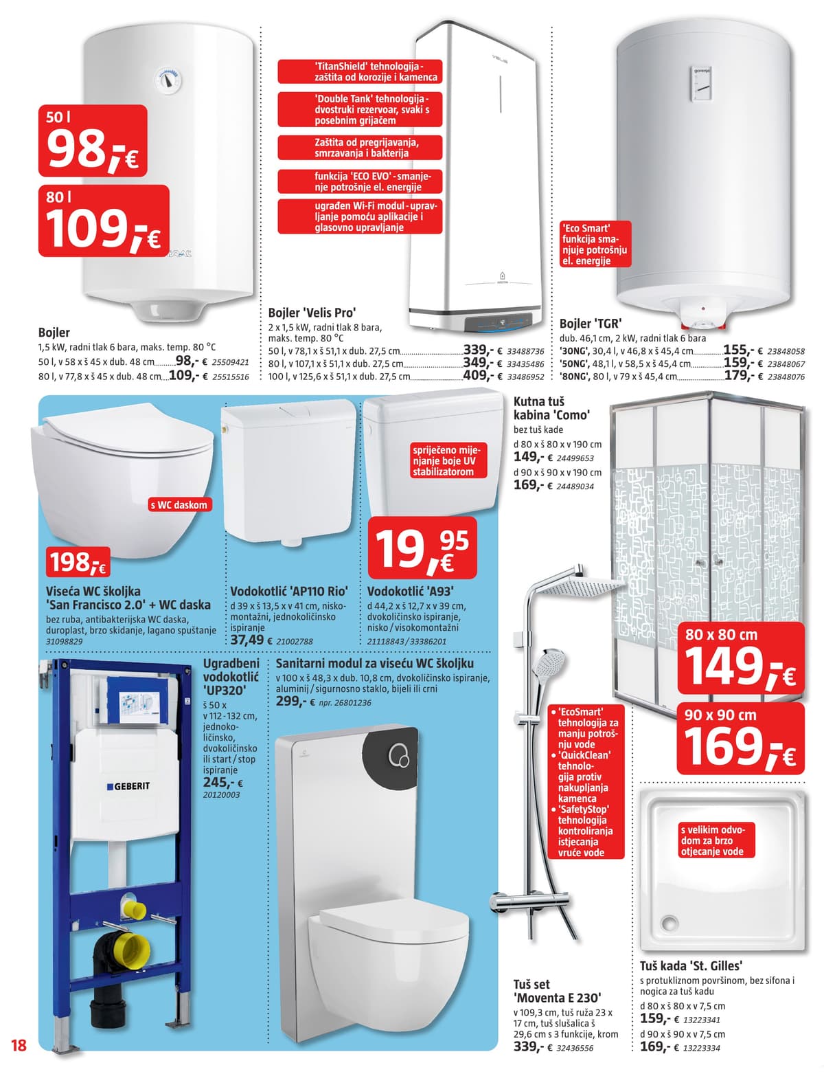 Stranica 18. Bauhaus kataloga - Ožujak 2026. od 20.03.2026.