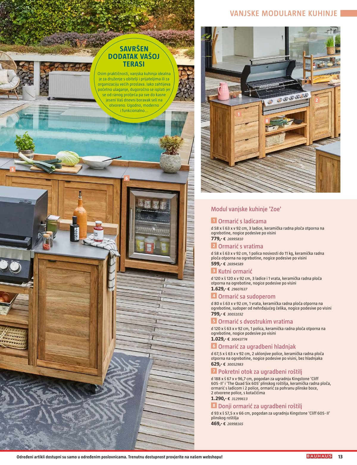 Stranica 13. Bauhaus kataloga - Vrtni Namještaj od 31.03.2026.