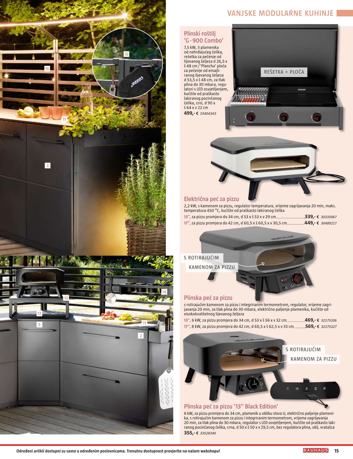 Stranica 15. Bauhaus kataloga - Vrtni Namještaj