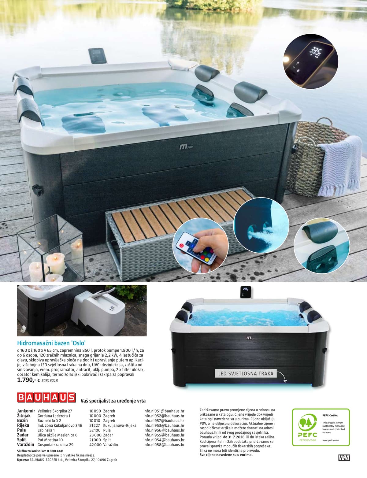 Stranica 56. Bauhaus kataloga - Vrtni Namještaj od 31.03.2026.