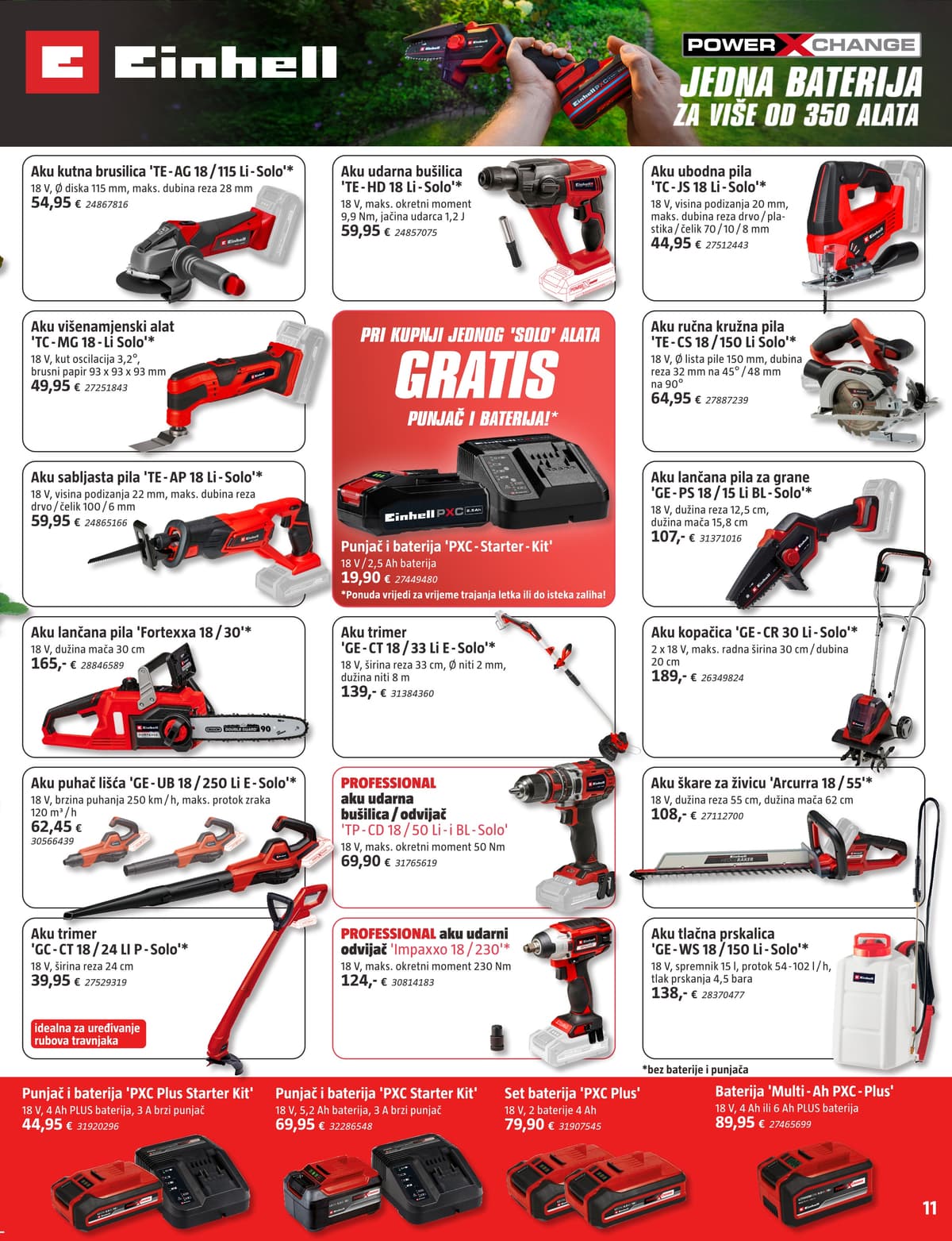 Stranica 11. Bauhaus kataloga - Travanj 2026. od 01.04.2026.