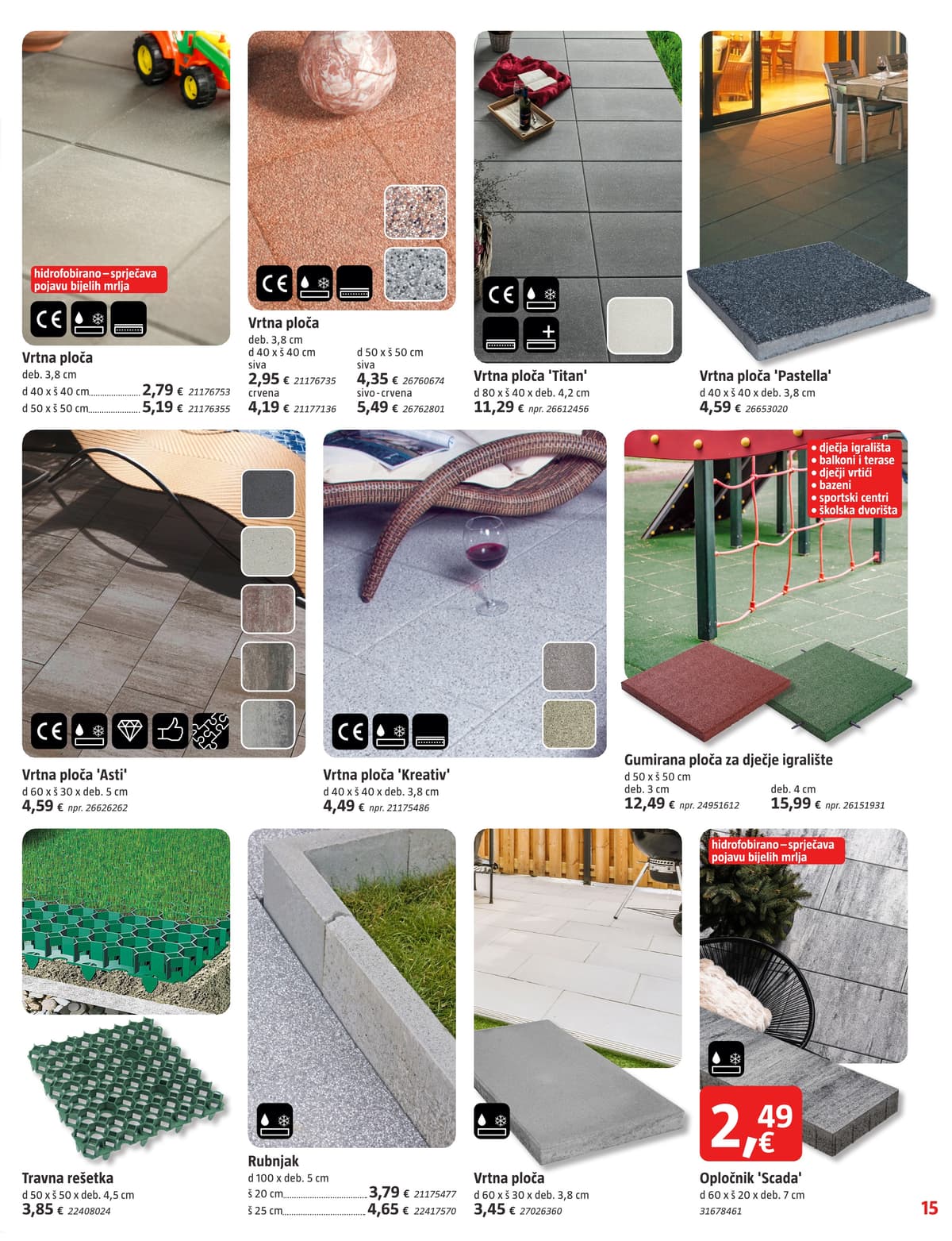 Stranica 15. Bauhaus kataloga - Travanj 2026.