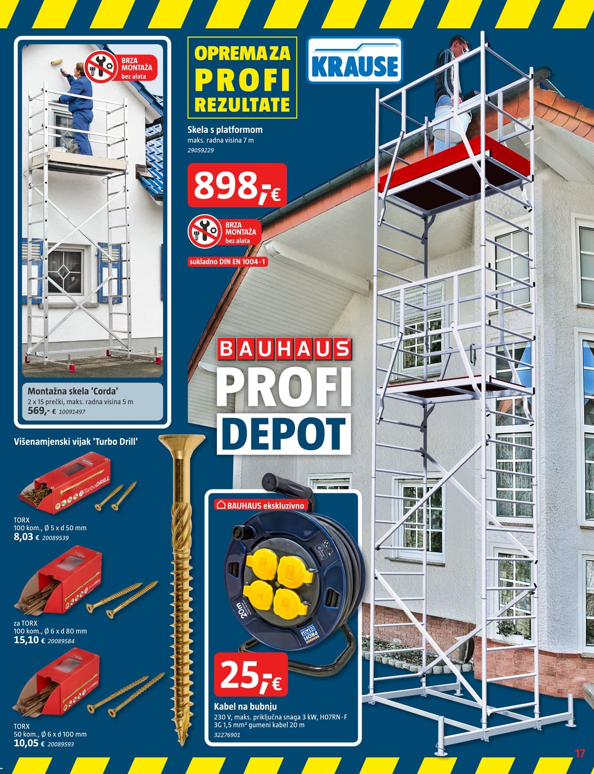 Stranica 17. Bauhaus kataloga - Travanj 2026.