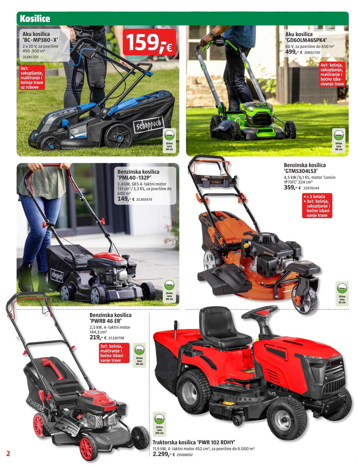 Stranica 2. Bauhaus kataloga - Travanj 2026.