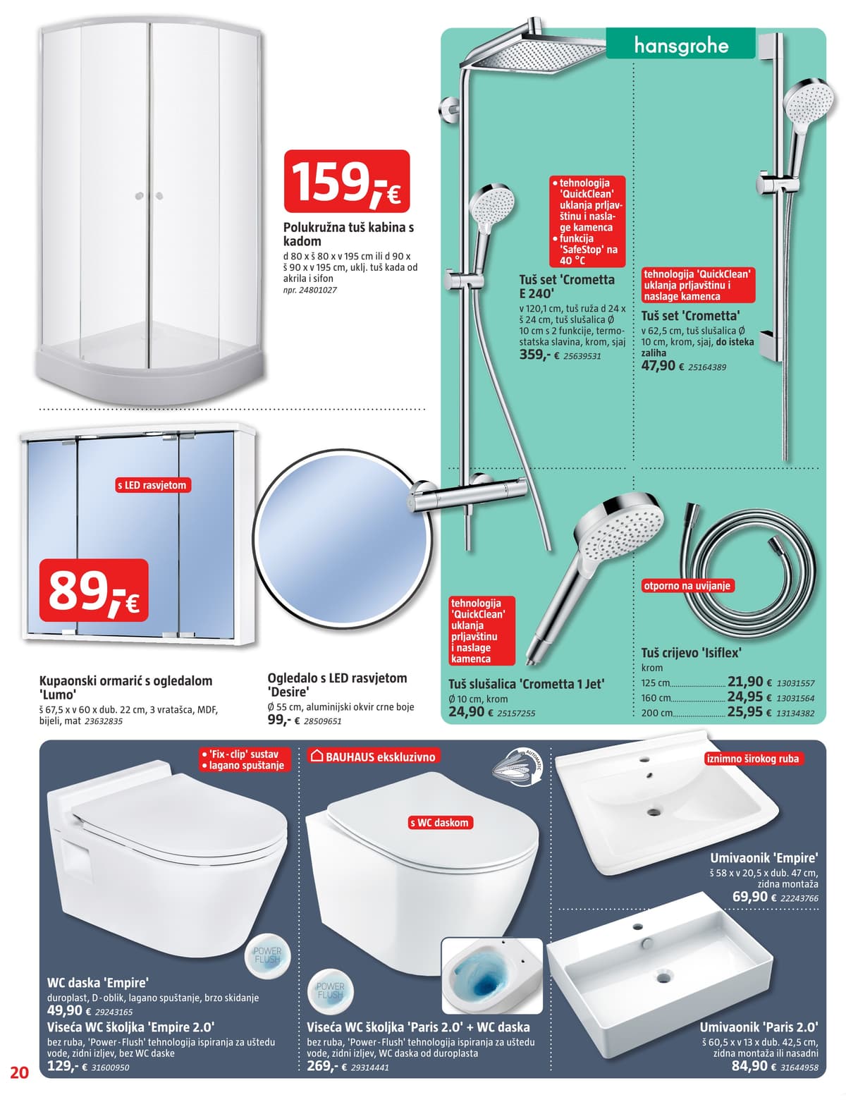 Stranica 20. Bauhaus kataloga - Travanj 2026.