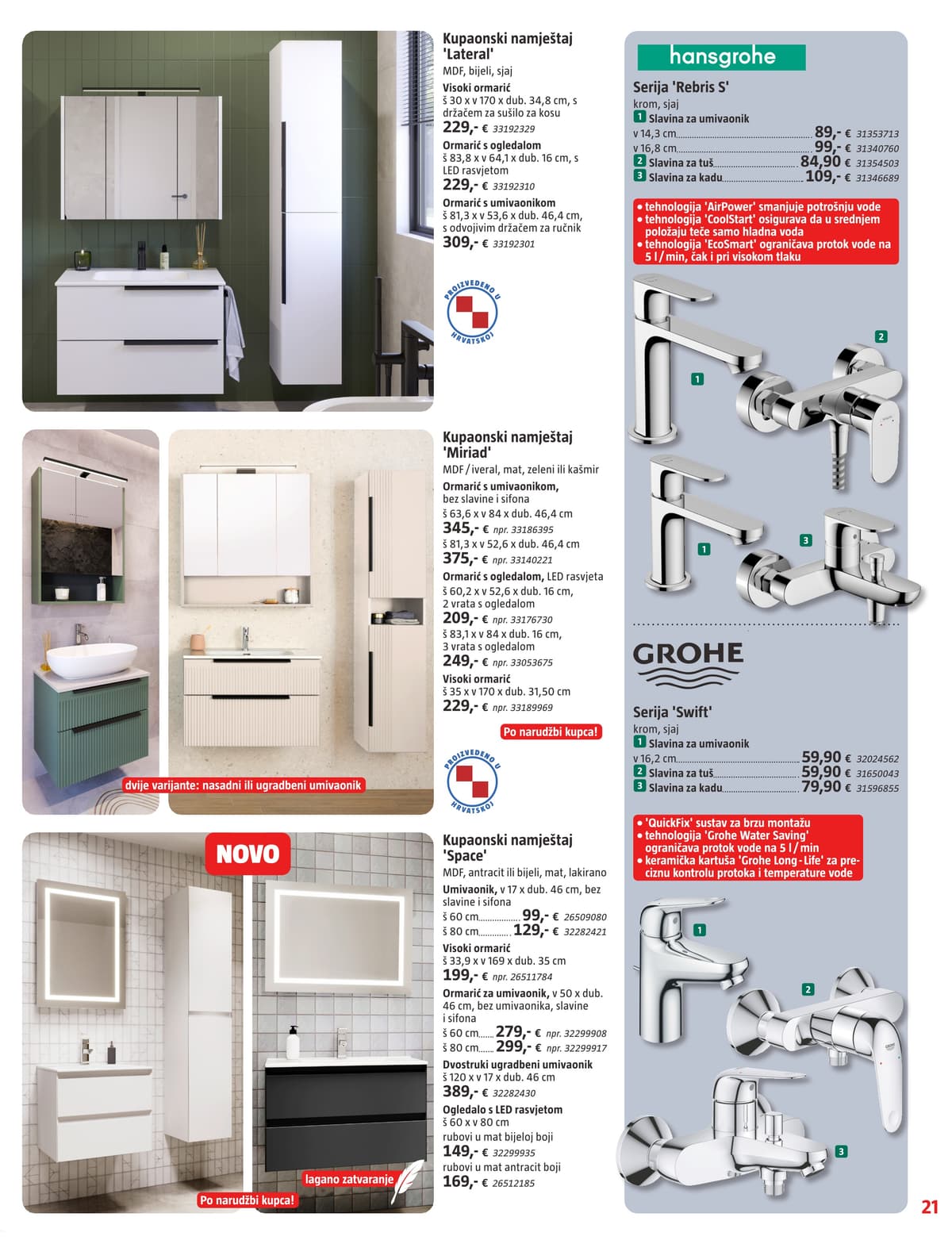 Stranica 21. Bauhaus kataloga - Travanj 2026.