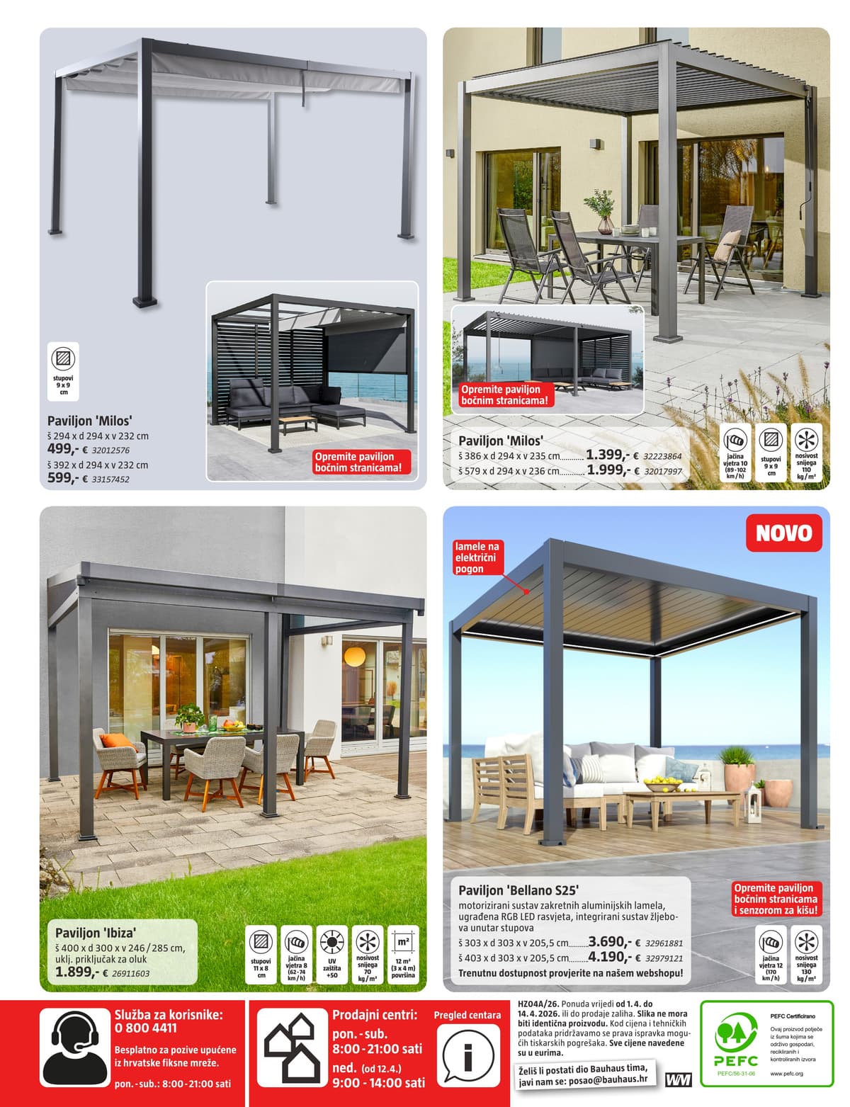 Stranica 24. Bauhaus kataloga - Travanj 2026. od 01.04.2026.