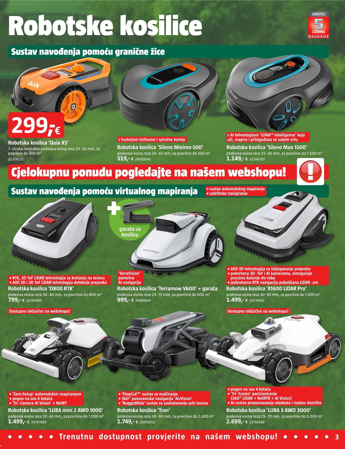Stranica 3. Bauhaus kataloga - Travanj 2026. od 01.04.2026.