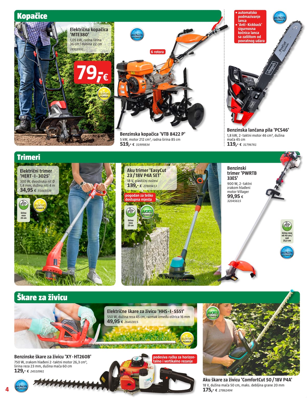 Stranica 4. Bauhaus kataloga - Travanj 2026.