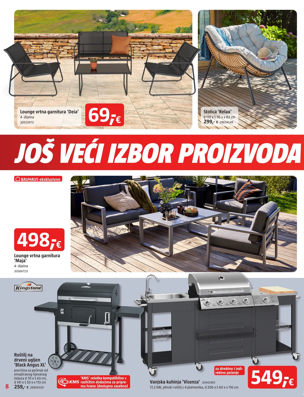 Stranica 8. Bauhaus kataloga - Travanj 2026. od 01.04.2026.