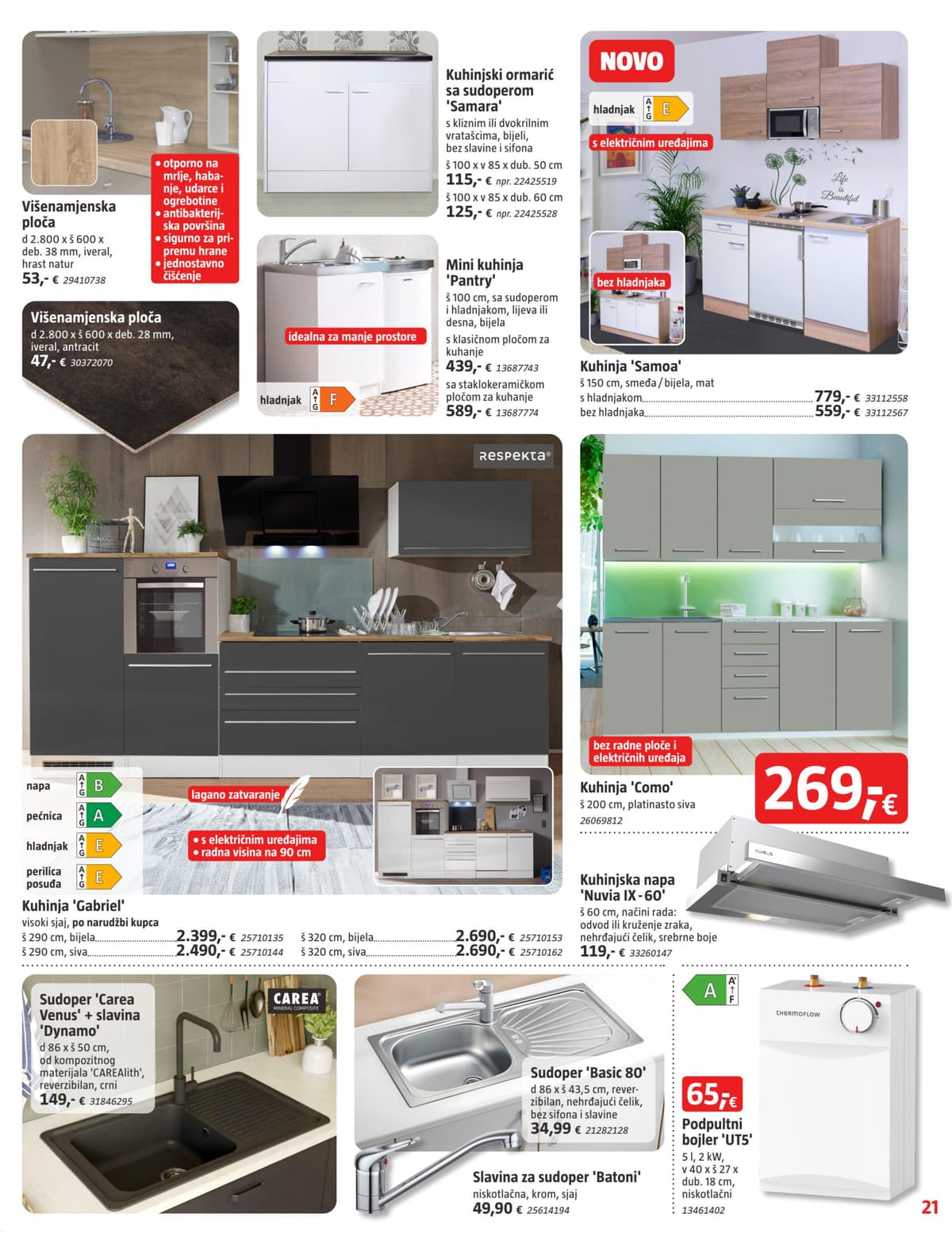 Stranica 21. Bauhaus kataloga - Travanj 2026. od 14.04.2026.